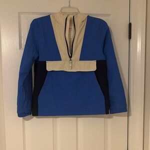 Cat & Jack Blue and Cream Pullover Jacket